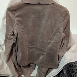 Women's Brown Suede Jacket
